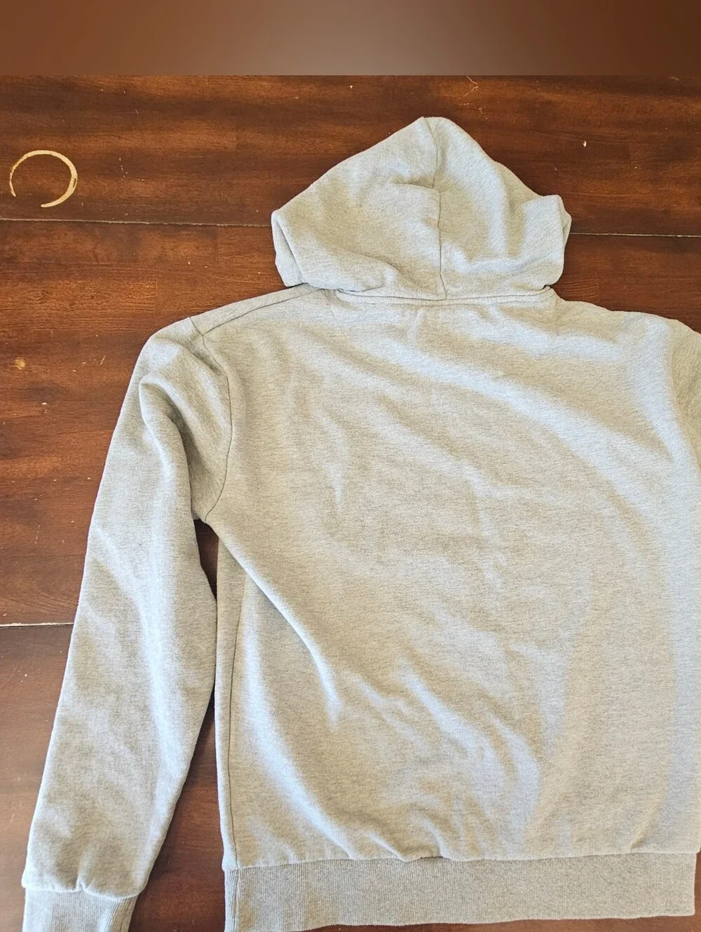Denim & Flower Gray Santa Ho Ho Ho Holiday Hoodie